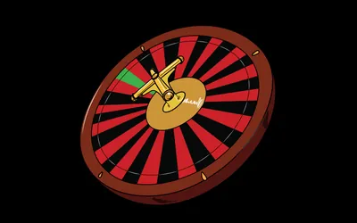European roulette wheel drawing