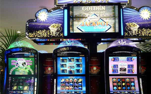 Slot machine screen